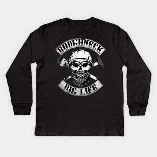 Oilfield Roughneck Kids Long Sleeve T-Shirt